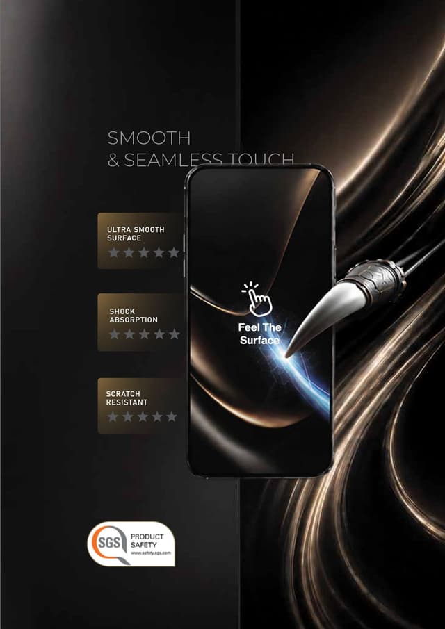 HARDWEAR Fibre Glass Pro Screen Protector (HD Clear) 3