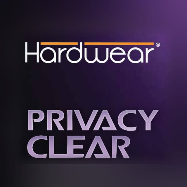 HARDWEAR Fibre Privacy Clear Screen Protector 1